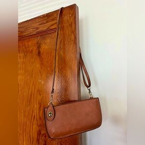 Joy Susan Mini Crossbody Wristlet Clutch